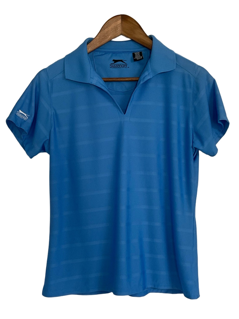 Slazenger Women's Sky Blue Golf Polo Size Medium